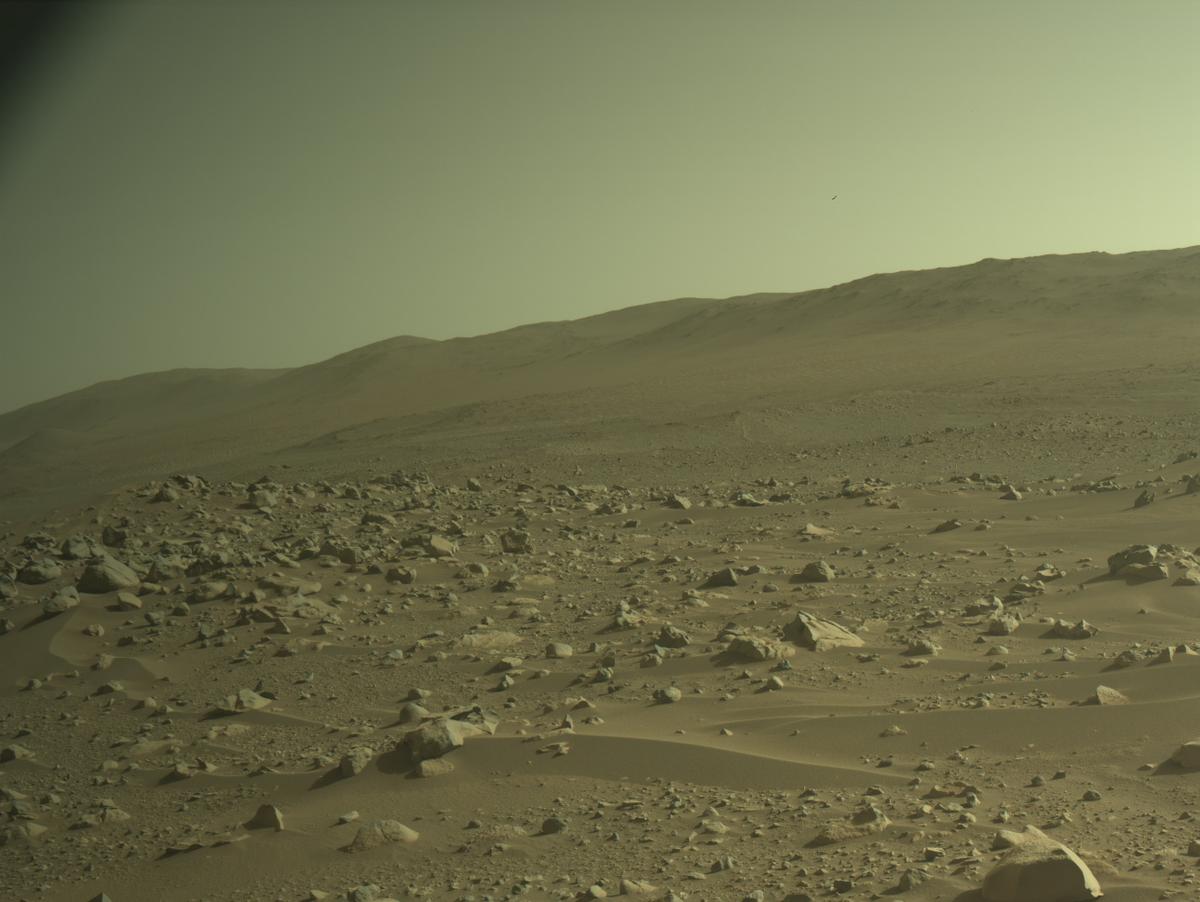 This image was taken by NAVCAM_LEFT onboard NASA's Mars rover Perseverance on Sol 897