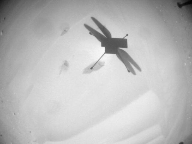This image was taken by HELI_NAV onboard NASA's Mars rover Perseverance on Sol 902