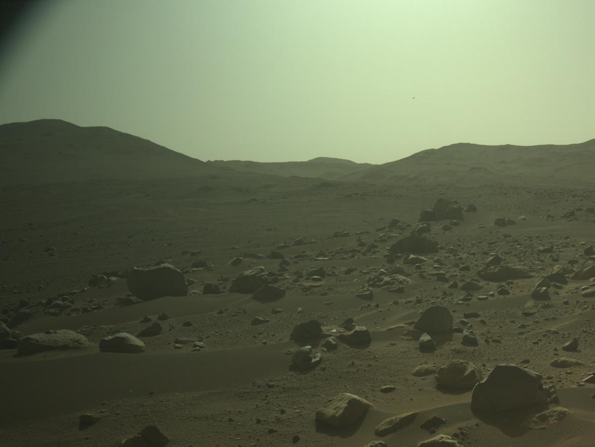 This image was taken by NAVCAM_LEFT onboard NASA's Mars rover Perseverance on Sol 905