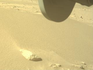 View image taken on Mars, Mars Perseverance Sol 909: Front Right Hazard Avoidance Camera (Hazcam)