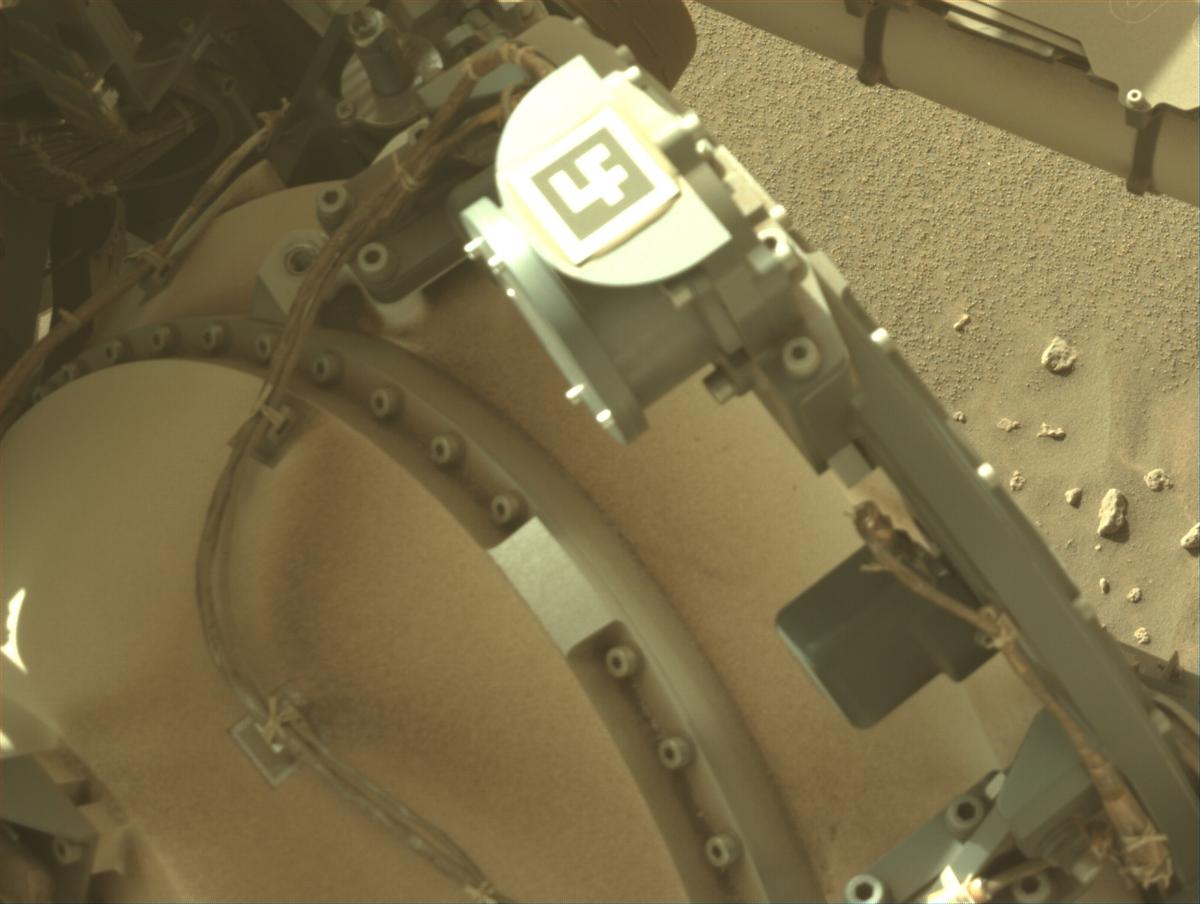 This image was taken by NAVCAM_LEFT onboard NASA's Mars rover Perseverance on Sol 909