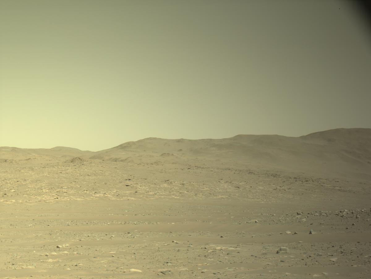 This image was taken by NAVCAM_RIGHT onboard NASA's Mars rover Perseverance on Sol 909