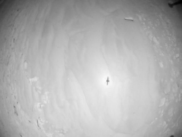 This image was taken by HELI_NAV onboard NASA's Mars rover Perseverance on Sol 910