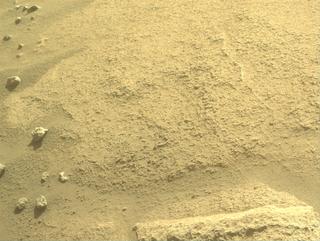 View image taken on Mars, Mars Perseverance Sol 911: Front Left Hazard Avoidance Camera (Hazcam)