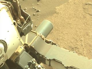 View image taken on Mars, Mars Perseverance Sol 911: Left Navigation Camera (Navcam)