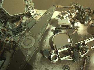 View image taken on Mars, Mars Perseverance Sol 911: Left Navigation Camera (Navcam)