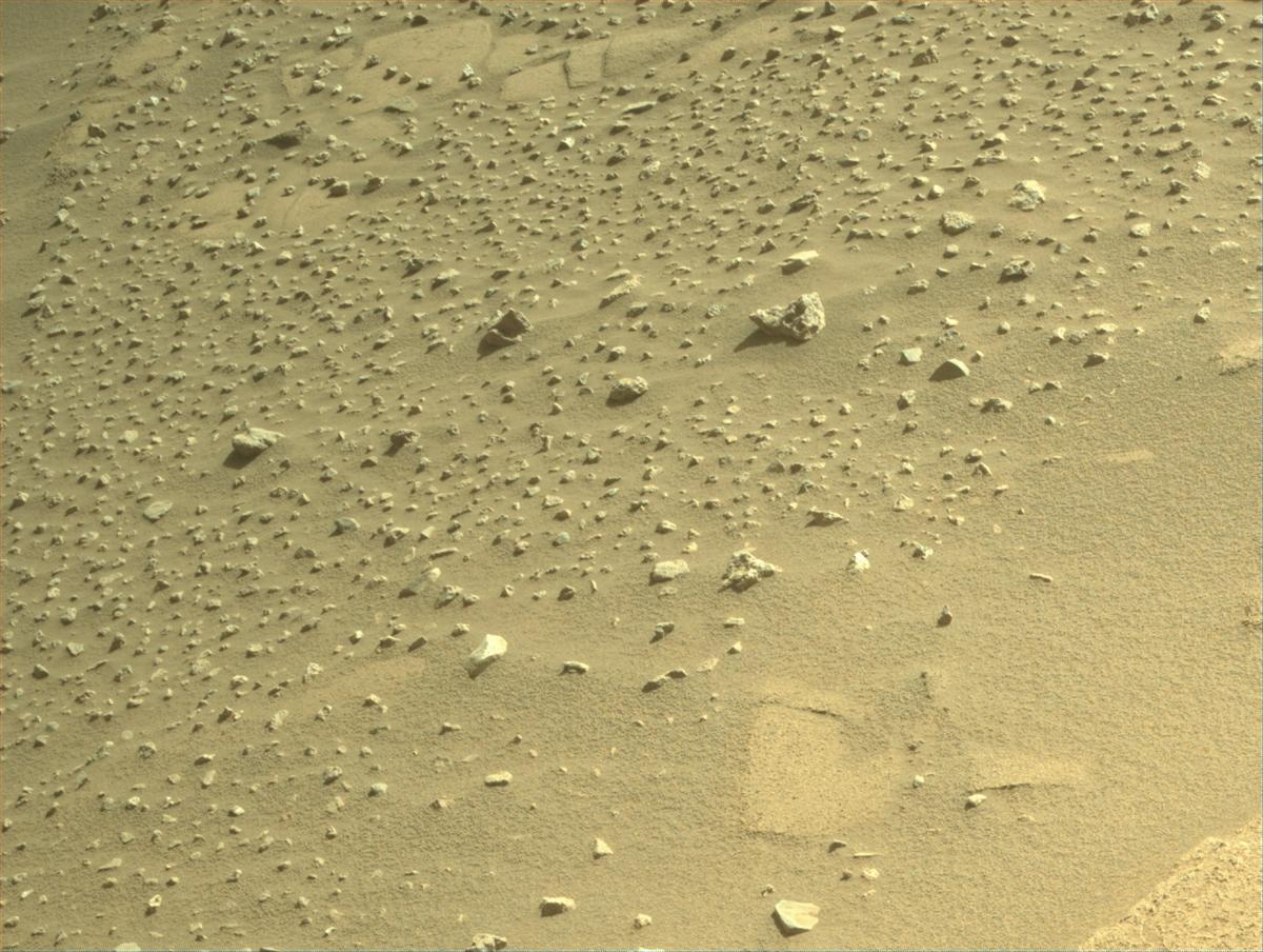 This image was taken by NAVCAM_RIGHT onboard NASA's Mars rover Perseverance on Sol 911