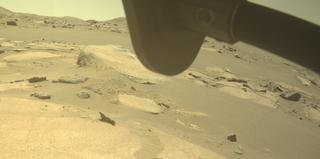 View image taken on Mars, Mars Perseverance Sol 915: Front Right Hazard Avoidance Camera (Hazcam)