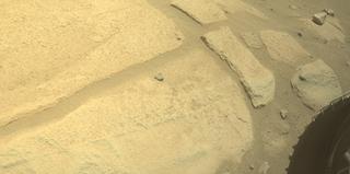 View image taken on Mars, Mars Perseverance Sol 915: Front Right Hazard Avoidance Camera (Hazcam)