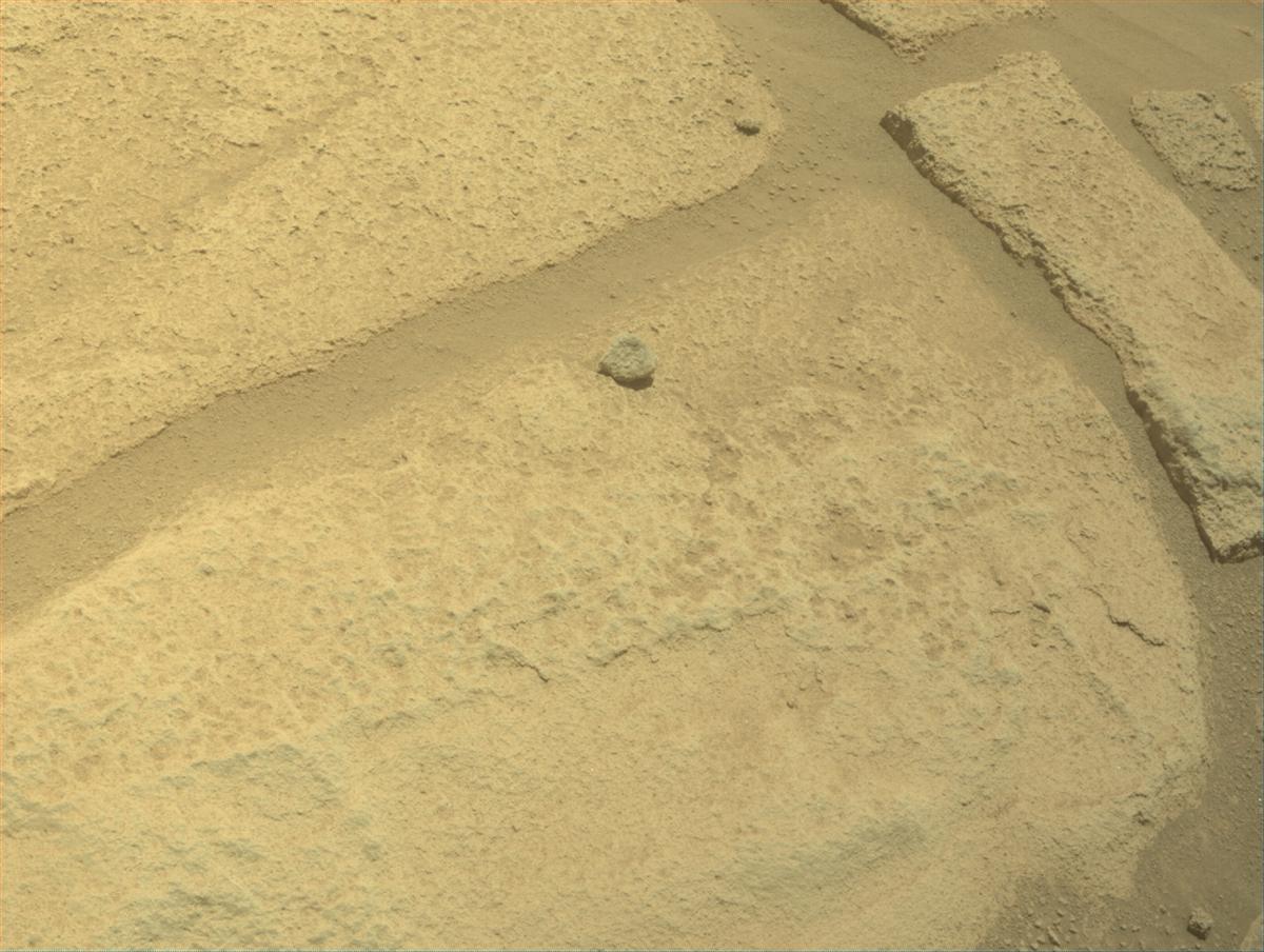 This image was taken by FRONT_HAZCAM_RIGHT_A onboard NASA's Mars rover Perseverance on Sol 915