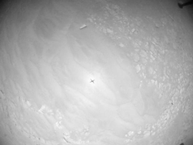 This image was taken by HELI_NAV onboard NASA's Mars rover Perseverance on Sol 915