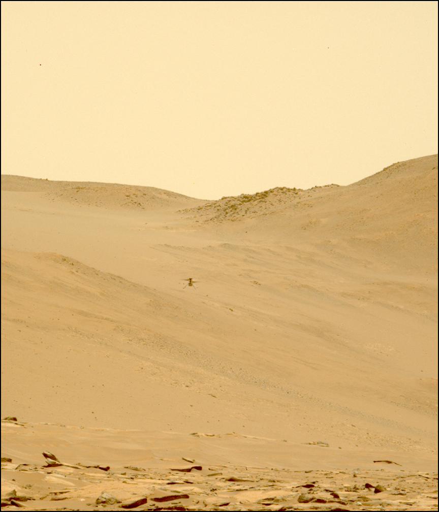 This image was taken by MCZ_LEFT onboard NASA's Mars rover Perseverance on Sol 915