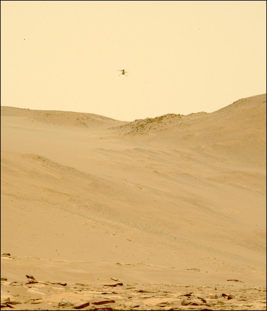 This image was taken by MCZ_LEFT onboard NASA's Mars rover Perseverance on Sol 915