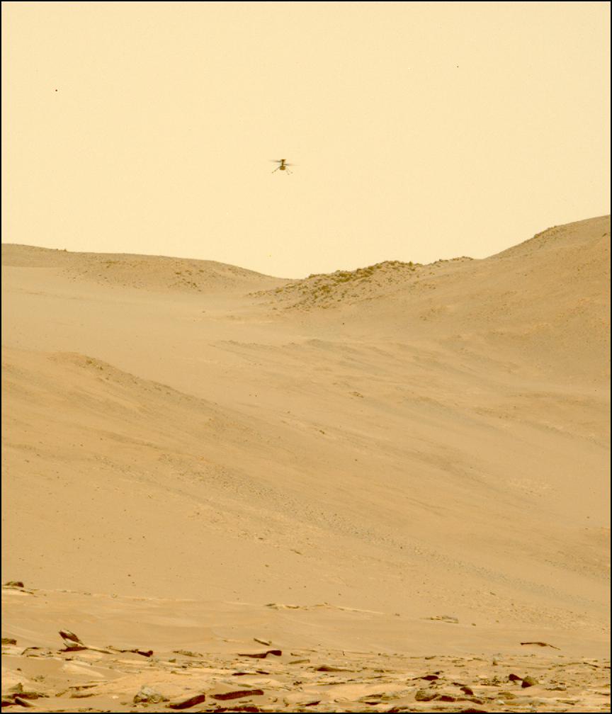 This image was taken by MCZ_LEFT onboard NASA's Mars rover Perseverance on Sol 915
