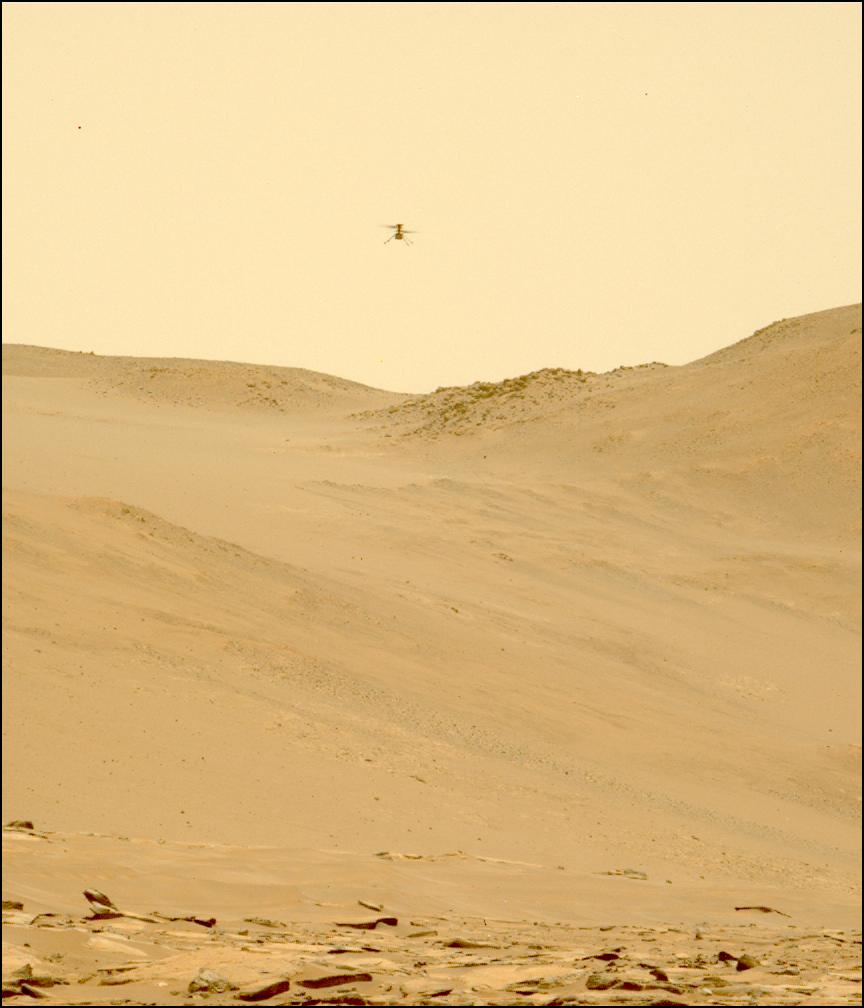 This image was taken by MCZ_LEFT onboard NASA's Mars rover Perseverance on Sol 915
