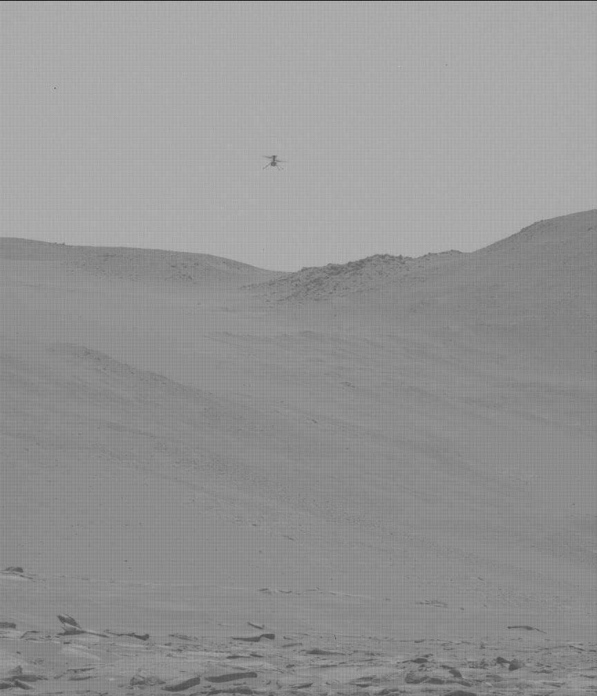 This image was taken by MCZ_LEFT onboard NASA's Mars rover Perseverance on Sol 915
