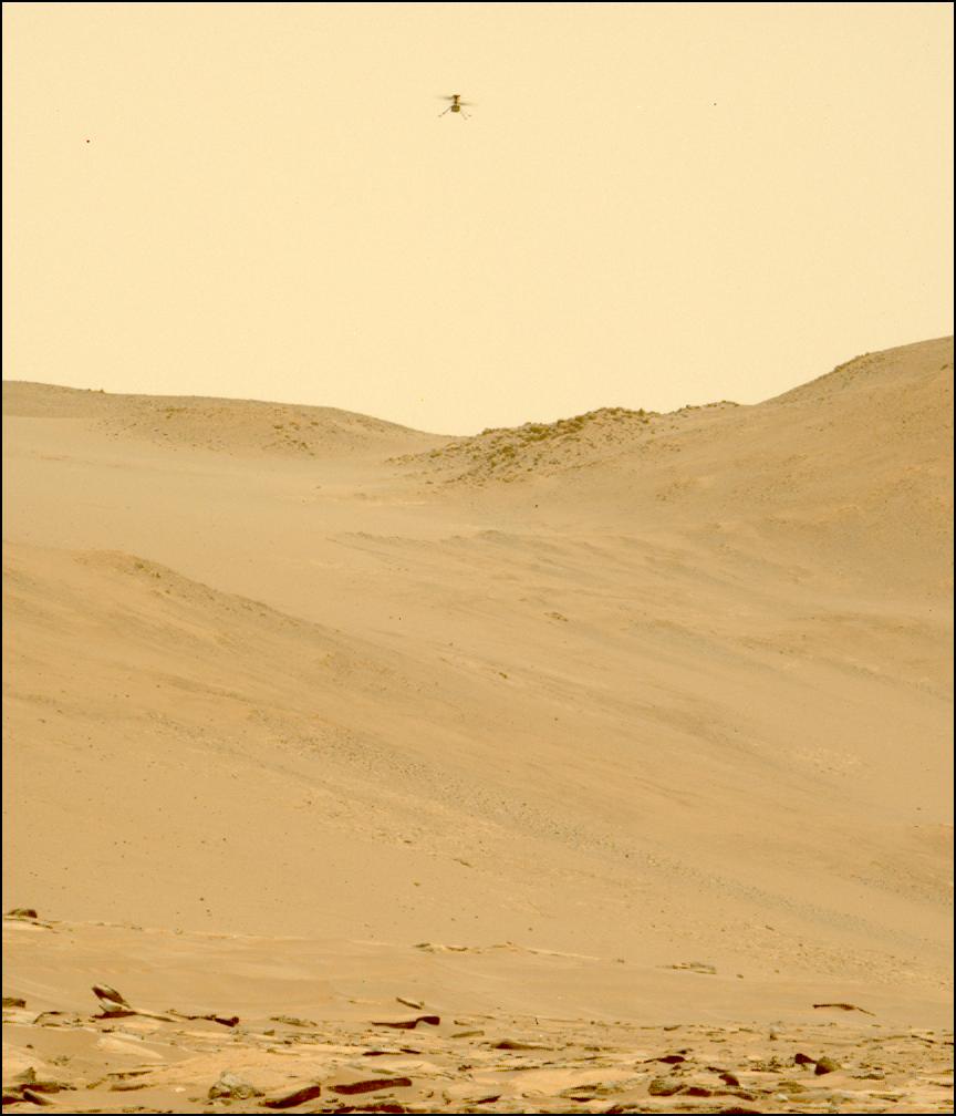 This image was taken by MCZ_LEFT onboard NASA's Mars rover Perseverance on Sol 915