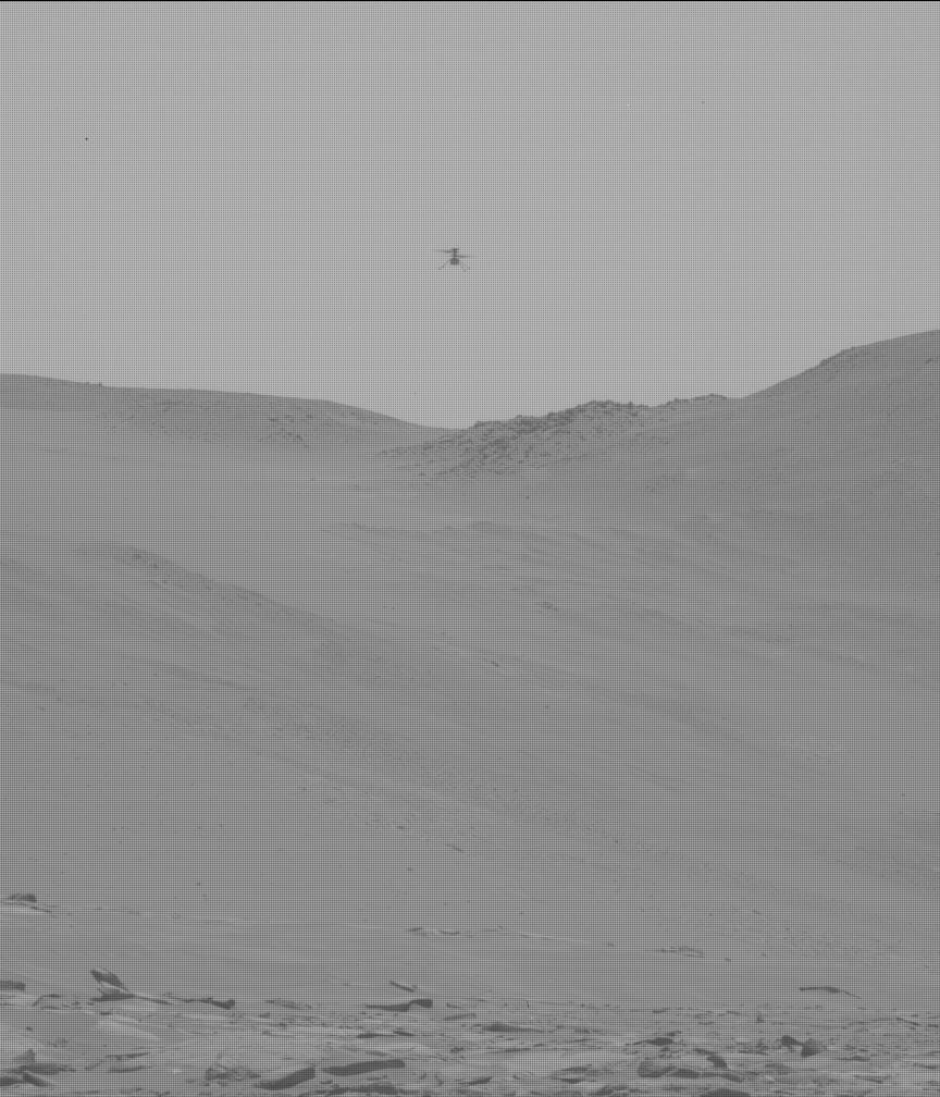 This image was taken by MCZ_LEFT onboard NASA's Mars rover Perseverance on Sol 915
