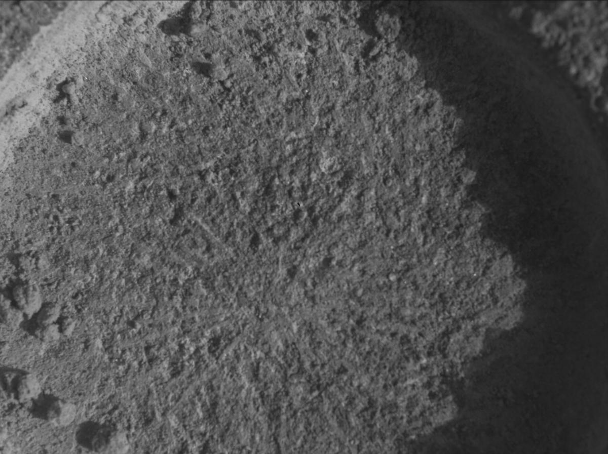 This image was taken by SHERLOC_WATSON onboard NASA's Mars rover Perseverance on Sol 920