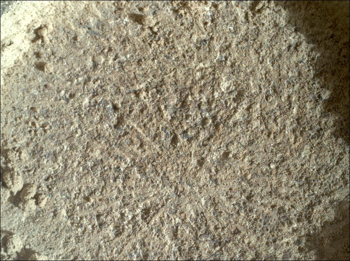 This image was taken by SHERLOC_WATSON onboard NASA's Mars rover Perseverance on Sol 920