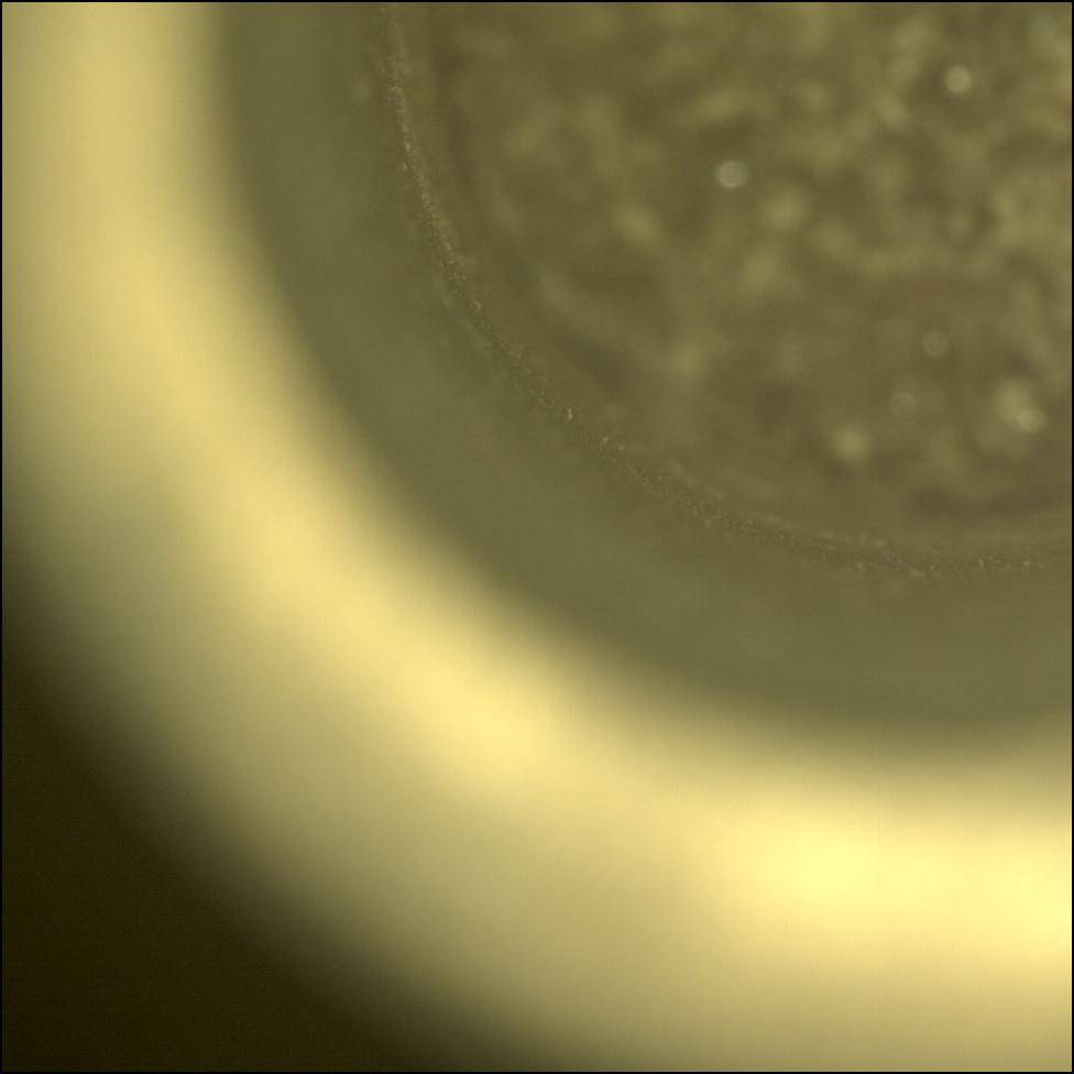 This image was taken by CACHECAM onboard NASA's Mars rover Perseverance on Sol 923