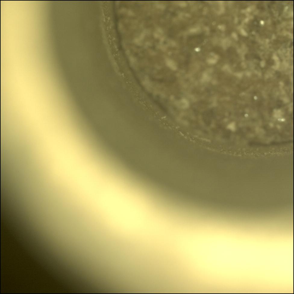 This image was taken by CACHECAM onboard NASA's Mars rover Perseverance on Sol 923