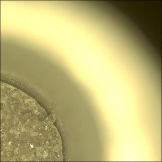 View image taken on Mars, Mars Perseverance Sol 923: Sample Caching System Camera (CacheCam)