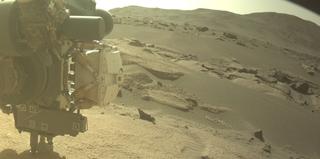 View image taken on Mars, Mars Perseverance Sol 923: Front Left Hazard Avoidance Camera (Hazcam)