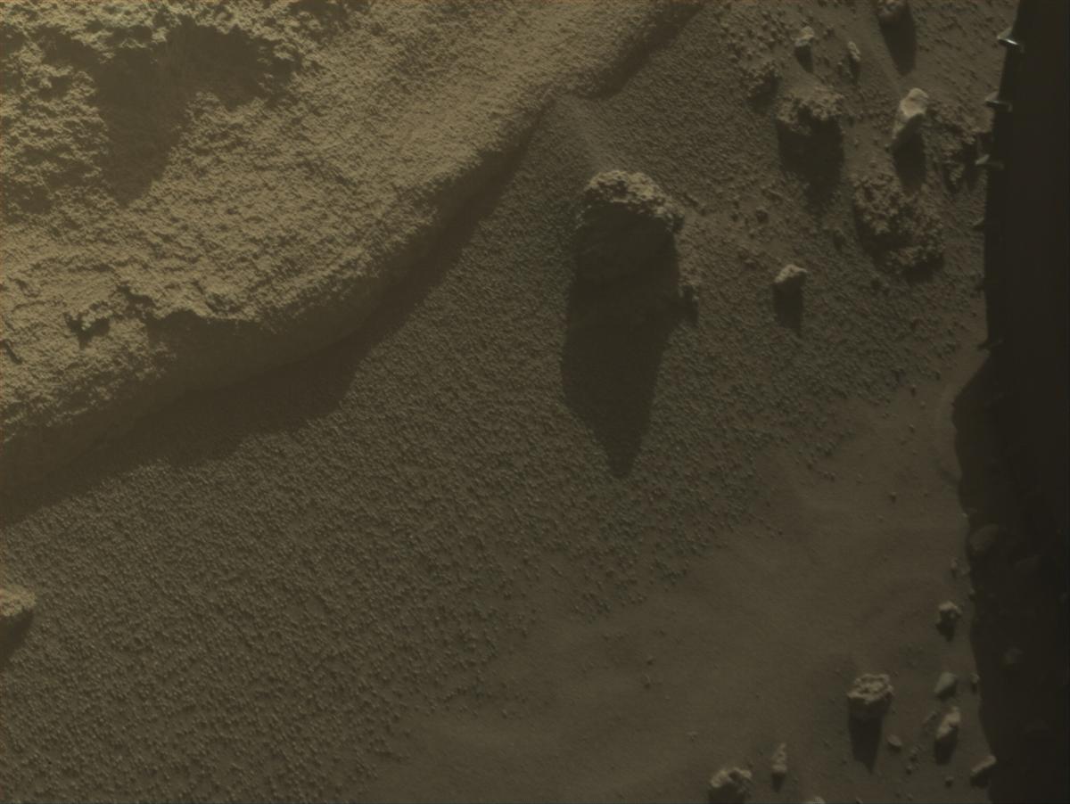 This image was taken by FRONT_HAZCAM_LEFT_A onboard NASA's Mars rover Perseverance on Sol 923