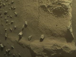 View image taken on Mars, Mars Perseverance Sol 923: Front Right Hazard Avoidance Camera (Hazcam)