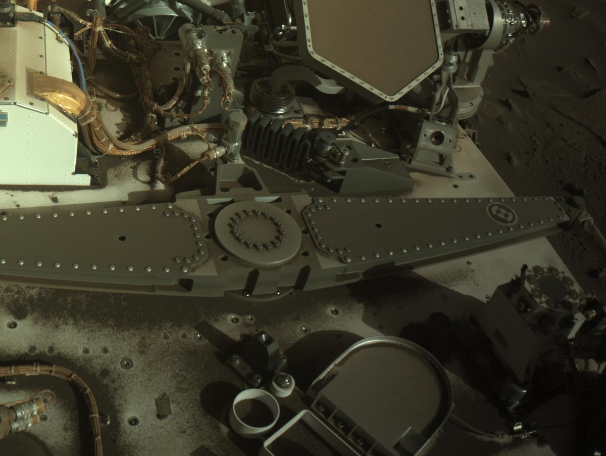 This image was taken by NAVCAM_RIGHT onboard NASA's Mars rover Perseverance on Sol 925