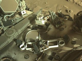 View image taken on Mars, Mars Perseverance Sol 931: Right Navigation Camera (Navcam)