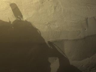 View image taken on Mars, Mars Perseverance Sol 932: Right Navigation Camera (Navcam)
