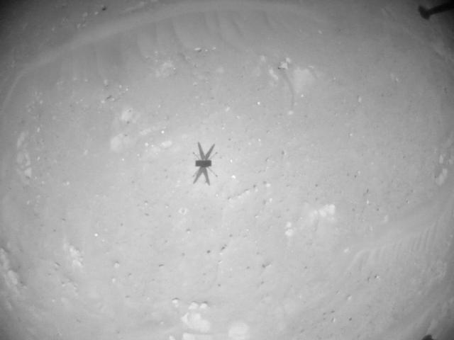 This image was taken by HELI_NAV onboard NASA's Mars rover Perseverance on Sol 933