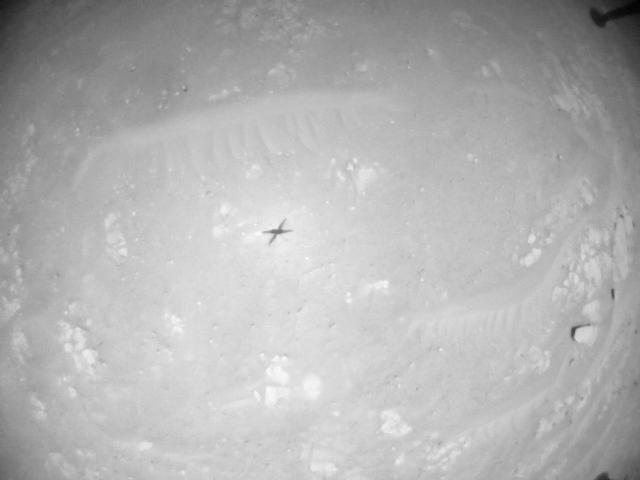 This image was taken by HELI_NAV onboard NASA's Mars rover Perseverance on Sol 933