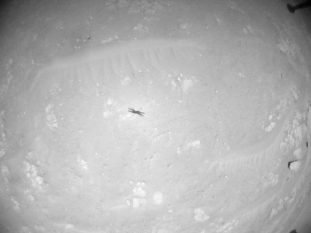 This image was taken by HELI_NAV onboard NASA's Mars rover Perseverance on Sol 933