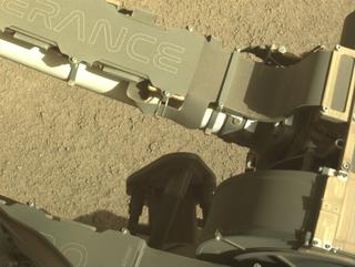 View image taken on Mars, Mars Perseverance Sol 933: Left Navigation Camera (Navcam)