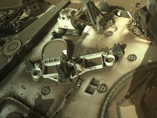 View image taken on Mars, Mars Perseverance Sol 933: Right Navigation Camera (Navcam)