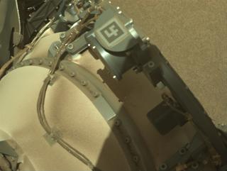 View image taken on Mars, Mars Perseverance Sol 935: Left Navigation Camera (Navcam)