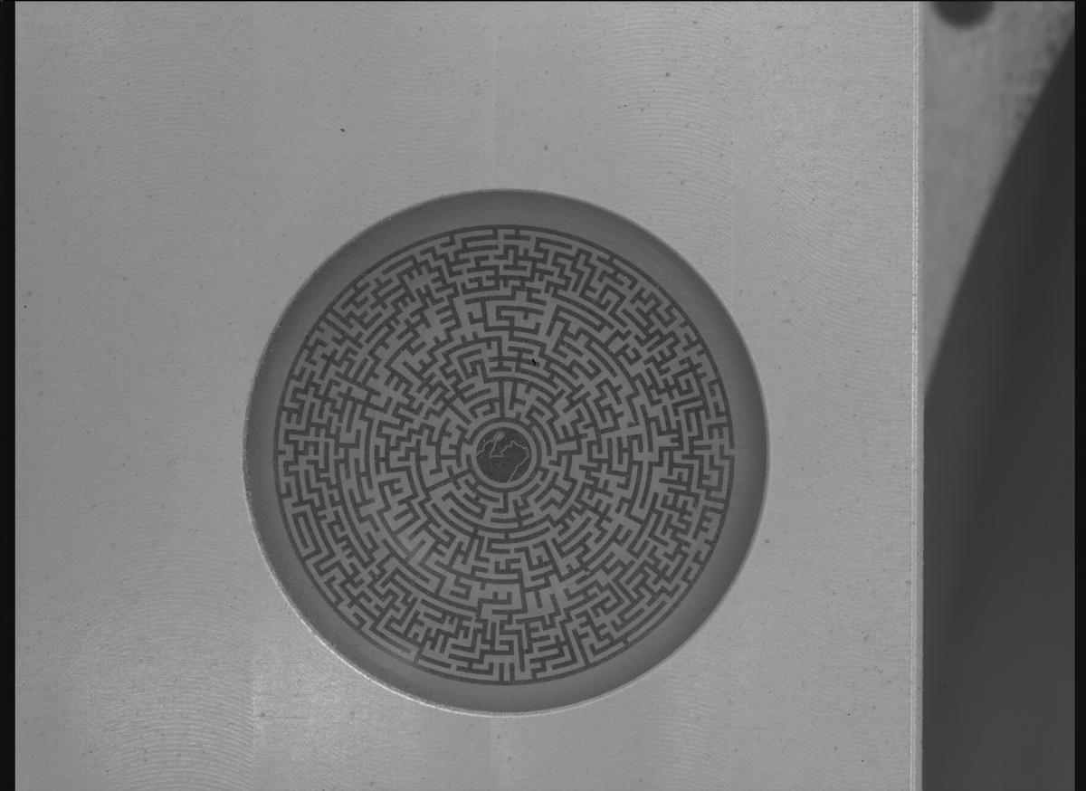 This image was taken by SHERLOC_WATSON onboard NASA's Mars rover Perseverance on Sol 935