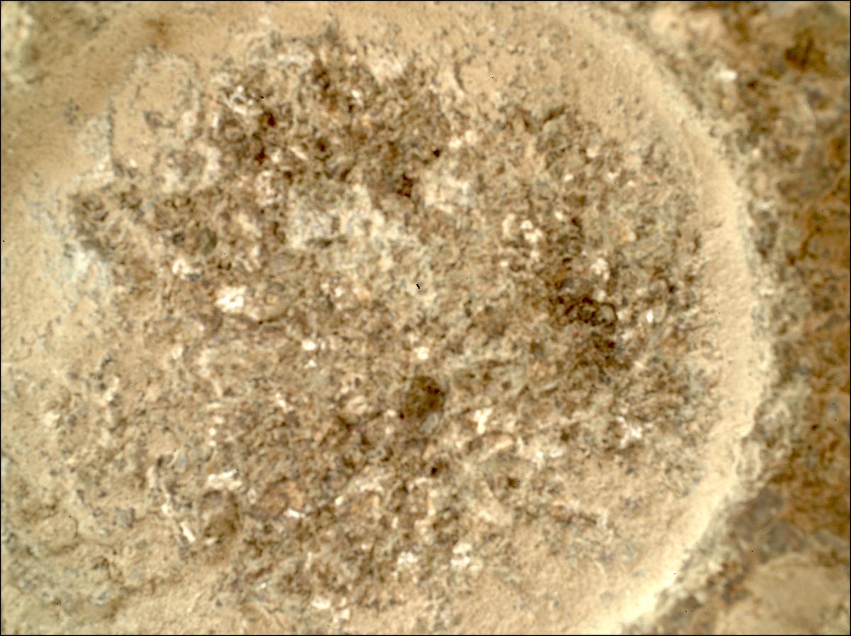 This image was taken by SHERLOC_WATSON onboard NASA's Mars rover Perseverance on Sol 935