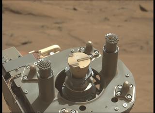 View image taken on Mars, Mars Perseverance Sol 935: Left Mastcam-Z Camera