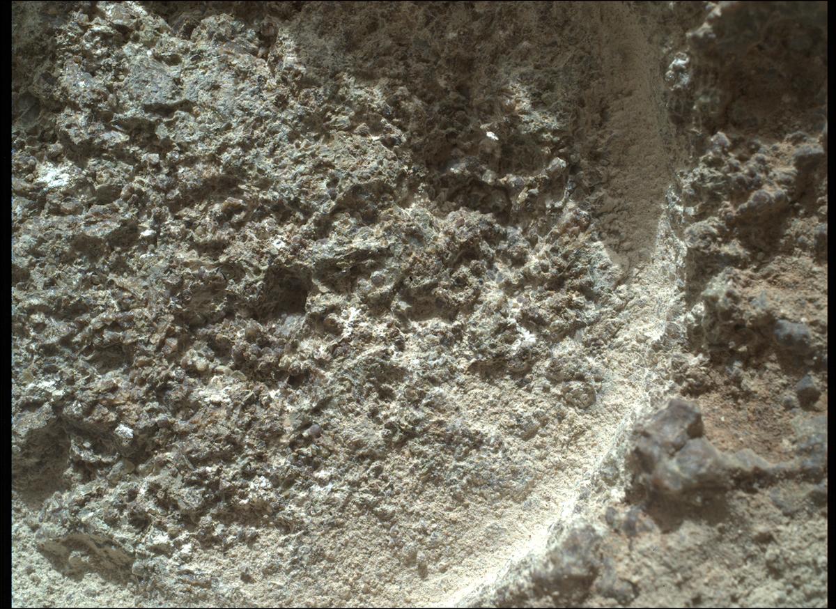 This image was taken by SHERLOC_WATSON onboard NASA's Mars rover Perseverance on Sol 938