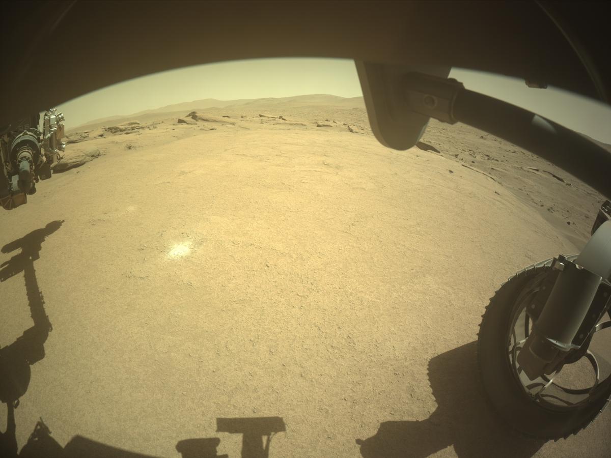This image was taken by FRONT_HAZCAM_RIGHT_A onboard NASA's Mars rover Perseverance on Sol 940