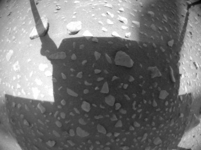This image was taken by HELI_NAV onboard NASA's Mars rover Perseverance on Sol 940