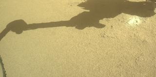 View image taken on Mars, Mars Perseverance Sol 942: Front Left Hazard Avoidance Camera (Hazcam)