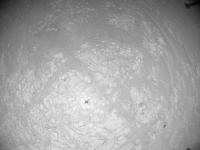 This image was taken by HELI_NAV onboard NASA's Mars rover Perseverance on Sol 947