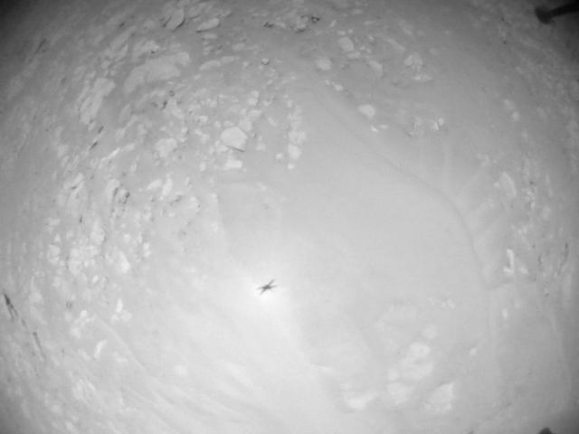 This image was taken by HELI_NAV onboard NASA's Mars rover Perseverance on Sol 947