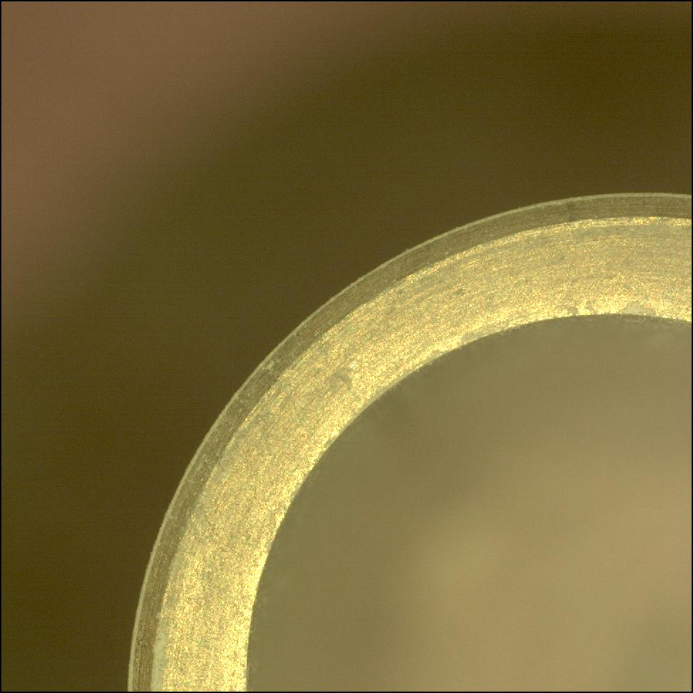 This image was taken by CACHECAM onboard NASA's Mars rover Perseverance on Sol 949