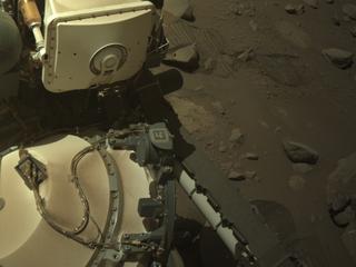 View image taken on Mars, Mars Perseverance Sol 952: Left Navigation Camera (Navcam)